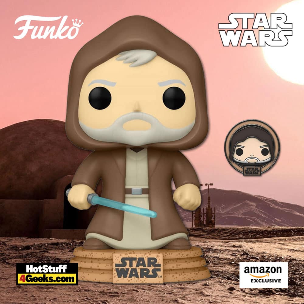 Obi-Wan Kenobi Amazon Exc Funko Pop & Pin Star Wars