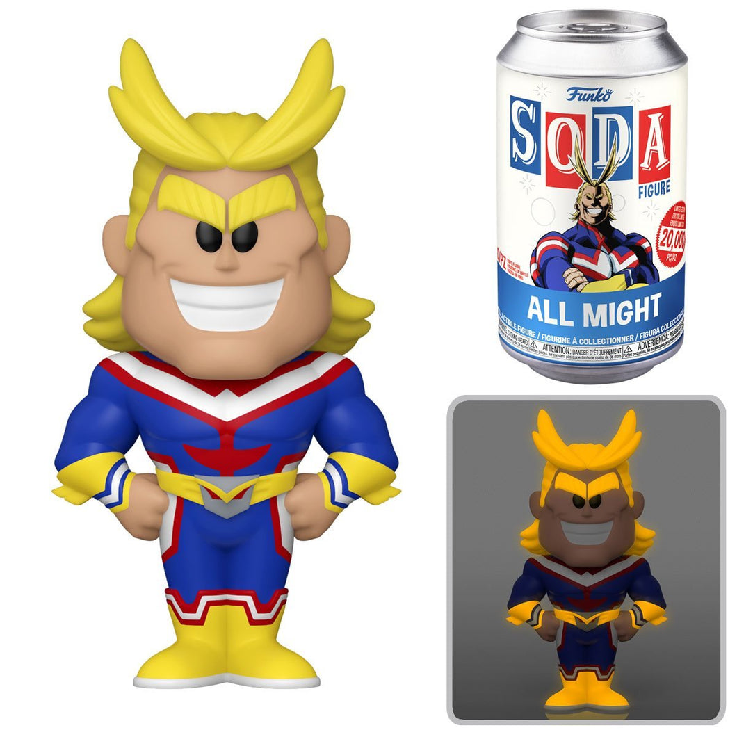Funko SODA All Might MHA IN STOCK 1/6 Chance of Chase